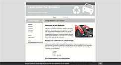 Desktop Screenshot of launcestoncarbreakers.com